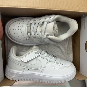 Nike Kids All-White Sneakers